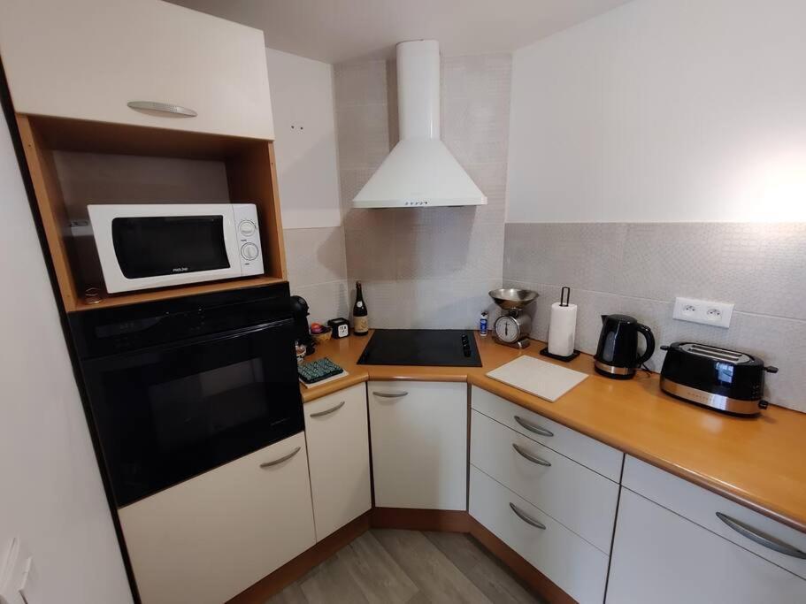 Le Tropica Appartement 2 Chambres, Plein Sud Centre Ville De Vitre Eksteriør billede